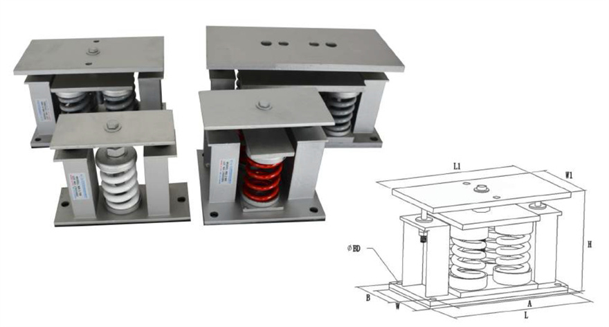 落地式彈簧減振器